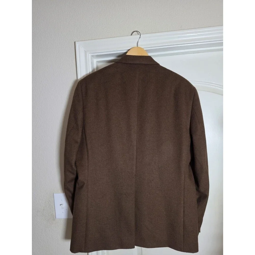 Michael Kors Suit Jacket Brown Classic Fit Wool Blend Blazer Men’s 44R - Picture 8 of 8
